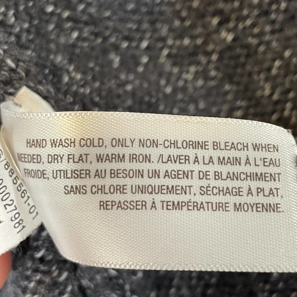 Old Navy Draped Open Front Gray Knit Cardigan Sweater XS Comfortable Cozy - Picture 6 of 8